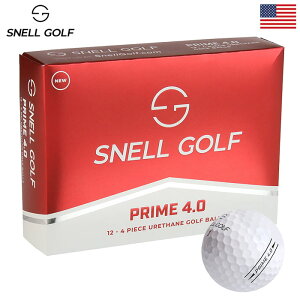 �X�l���S���t PRIME 4.0 �S���t�{�[�� 4�s�[�X �E���^���J�o�[ 1�_�[�X(12����) Snell Golf 2024�N���f�� USA���A���i