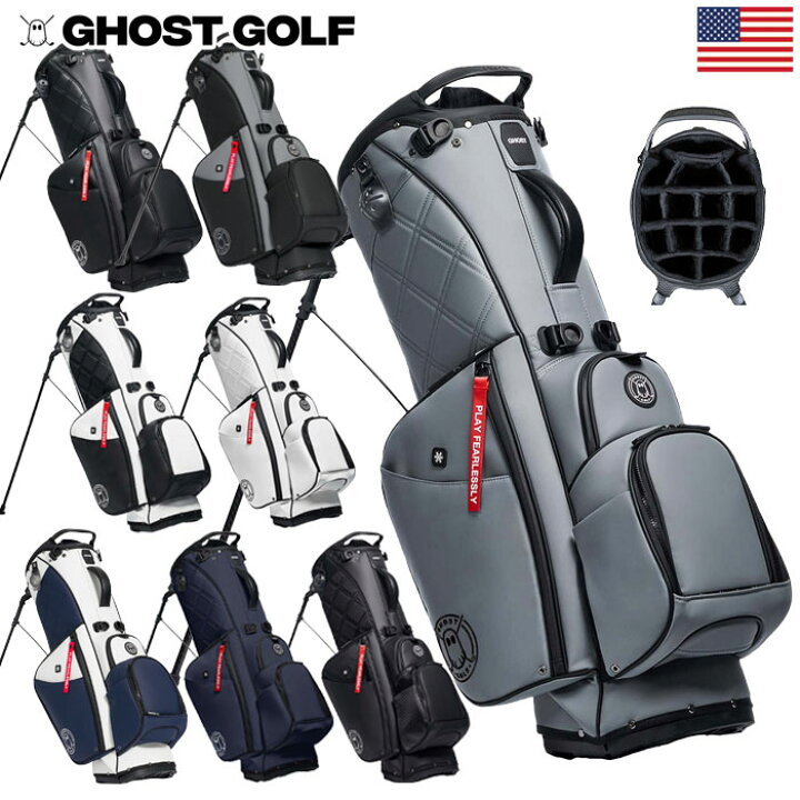 楽天市場】GHOST GOLF キャディバッグ ANYDAY 14分割 11インチ 
