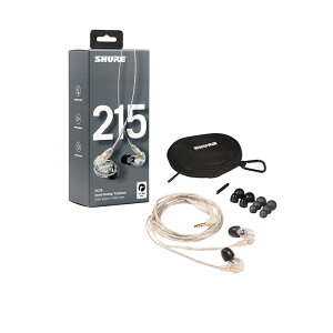 SHURE SE215-CL-A �v���t�F�b�V���i�� ���Չ��� �C���z�� �C���C���[���j�^�[ |�L�� �C�����j �J�i���^ �L���C���z�� ���j�^�[�C���z�� �������K�i 2�N�ۏ�