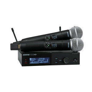 Shure SLXD24D+J/58-JB ���C�����X�}�C�N 2�{�Z�b�g |SM58 SLX-D SLXD24D�{58-JB �v���X B�� �f�W�^�� ���C�����X �V�X�e�� �n���h�}�C�N �}�C�N �n���h�w���h �{�[�J�� ���C�u �X�e�[�W �i�� ������ ���M�@