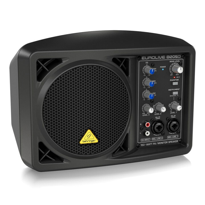 楽天市場】BEHRINGER B205D 150W コンパクトPA /パワードスピーカー 