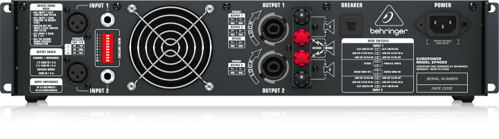 楽天市場】エントリーでP10倍！BEHRINGER EP4000 EUROPOWER ステレオ 