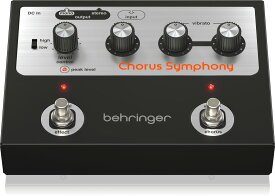 BEHRINGER CHORUS SYMPHONY | ギター エフェクター コーラス ビブラート モジュレーション アナログ 正規輸入品 安心の3年保証