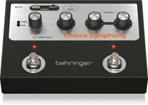 BEHRINGER CHORUS SYMPHONY | �M�^�[ �G�t�F�N�^�[ �R�[���X �r�u���[�g ���W�����[�V���� �A�i���O ���K�A���i ���S��3�N�ۏ�