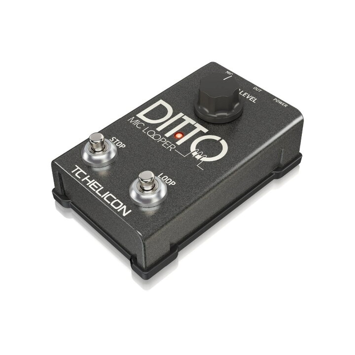 楽天市場】TC HELICON DITTO MIC LOOPER | ボーカル用エフェクター 