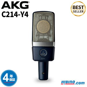 AKG C214-Y4 �R���f���T�[�}�C�N | �{�[�J�� ���R�[�f�B���O �X�^�W�I ������ �z�M �P��w���� �T�C�h�A�h���X�^�}�C�N���z�� �}�C�N ���R�[�f�B���O�}�C�N�{�[�J���}�C�N �R���f���T�[�}�C�N 