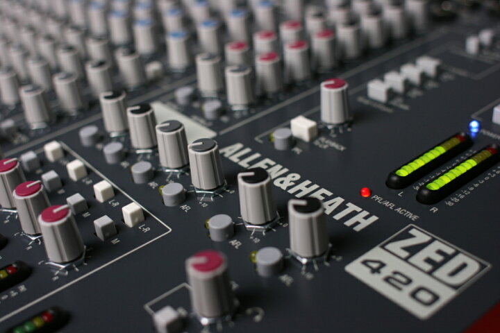 楽天市場】Allen & Heath ZED-420 アナログミキサー|ライブ スタジオ 