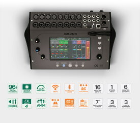 Allen & Heath CQ-18T デジタル・コンパクトミキサー | CQ18T ライブ イベント DTM DAW デジタルミキサー レコーディング USB オーディオインターフェース MTR マルチトラックレコーダー アレン&ヒース アレンアンドヒース オーディオインターフェイス オーディオミキサー