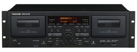 TASCAM 202MK7 202 MKVII カセットレコーダー カセットデッキ ダブルカセット カセット 録音 ダビング USB デジタル出力