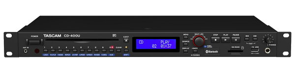 TASCAM CD-400U Bluetooth/AM･FMチューナー搭載 USB/SD/CDプレーヤー