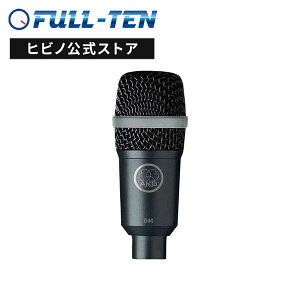 AKG D40 �y��p �_�C�i�~�b�N�}�C�N| �P��w���� �Ŋy�� �h���� �p�[�J�b�V���� �M�^�[�A���v �剹�� ���� �^�� �������K�i