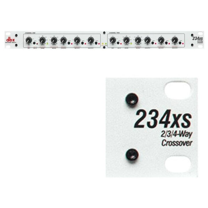 楽天市場】dbx 234xs ステレオ3-Way/モノラル4-Way クロスオーバー 