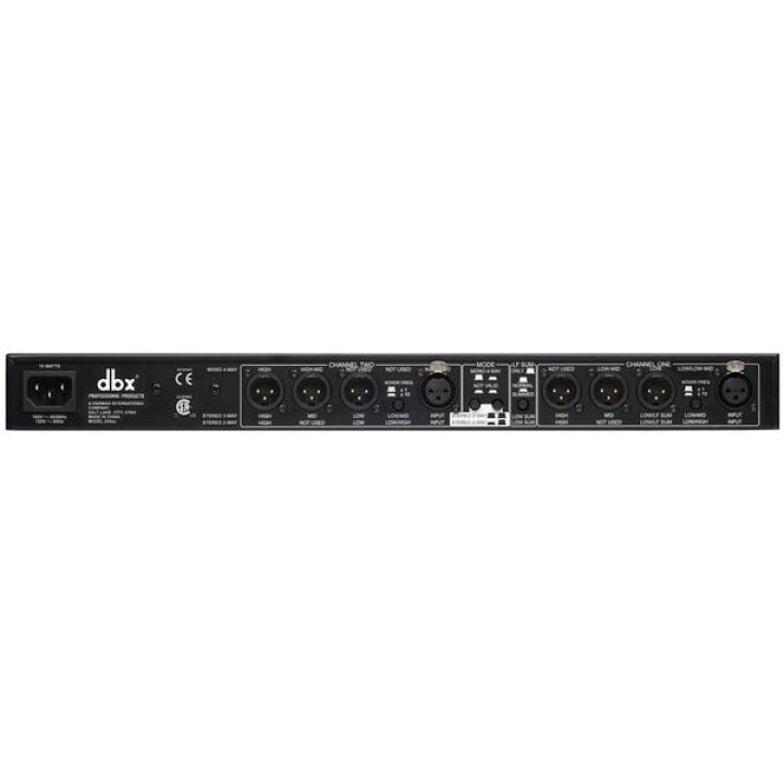 楽天市場】dbx 234xs ステレオ3-Way/モノラル4-Way クロスオーバー 