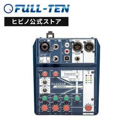 Soundcraft Notepad-5 アナログミキサー/USBオーディオインターフェース 自宅録音 宅録 レコーディング DTM DAW　配信 国内正規品