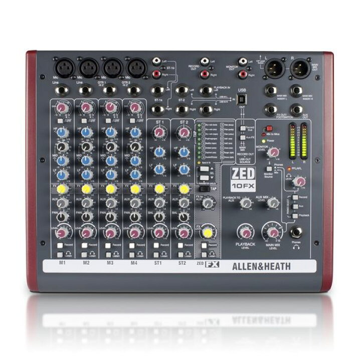 楽天市場】Allen & Heath ZED-10FX アナログミキサー |イベント 小規模 