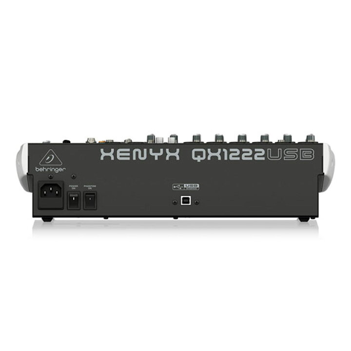 楽天市場】BEHRINGER QX1222USB XENYX アナログミキサー | USB 