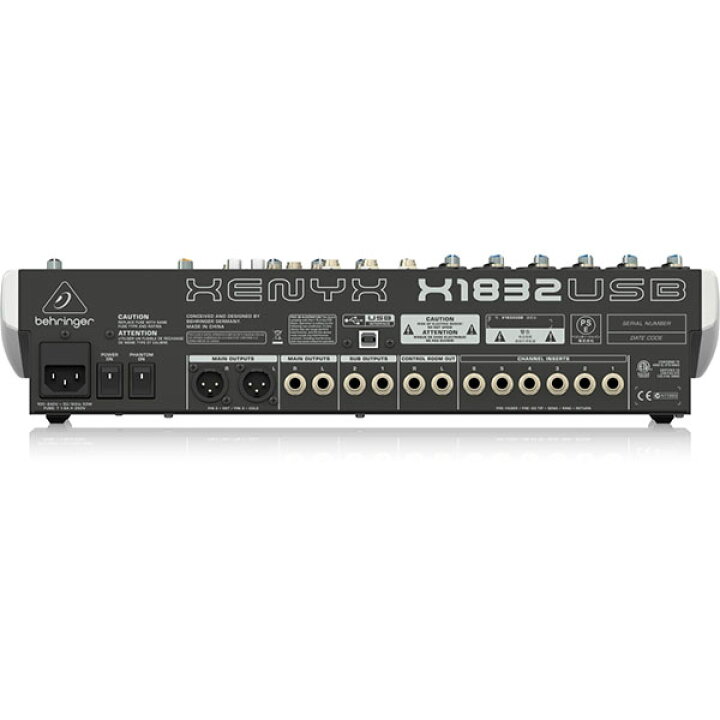 楽天市場】エントリーでP10倍！BEHRINGER X1832USB XENYX アナログ 