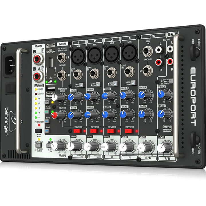 楽天市場】BEHRINGER EPS500MP3 EUROPORT ポータブル・PAシステム 