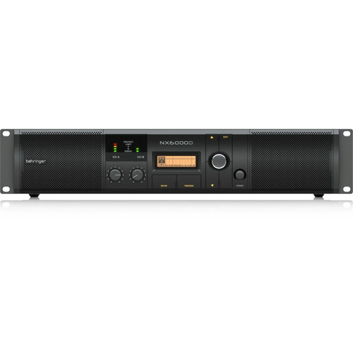 楽天市場】BEHRINGER NX6000D ステレオ・パワーアンプ | 国内正規品 