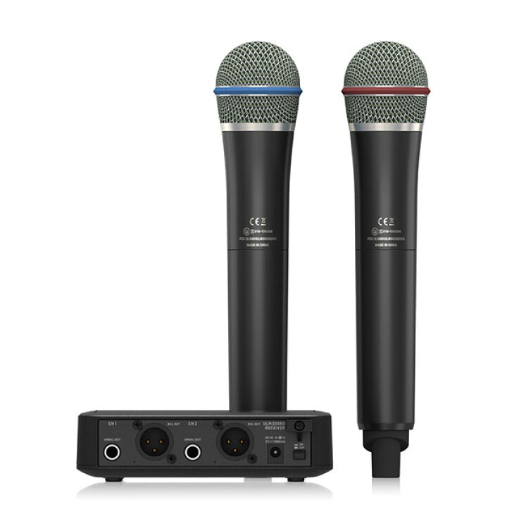楽天市場】BEHRINGER ULM302MIC ULTRALINK ワイヤレスマイク 2本 
