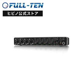 BEHRINGER UMC404HD U-PHORIA オーディオインターフェース | USB インターフェース マイク パソコン PC 録音 接続 DTM DAW 高音質 ポッドキャスト 配信