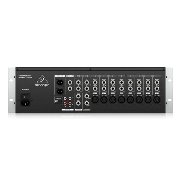 楽天市場】BEHRINGER RX1202FX V2 アナログ・ラインミキサー| 国内正規 