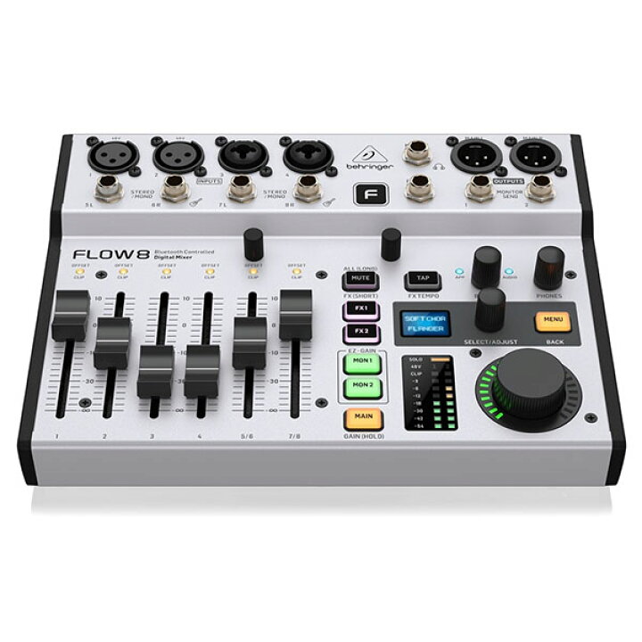 楽天市場】BEHRINGER FLOW8 デジタル・ミキサー | USB 