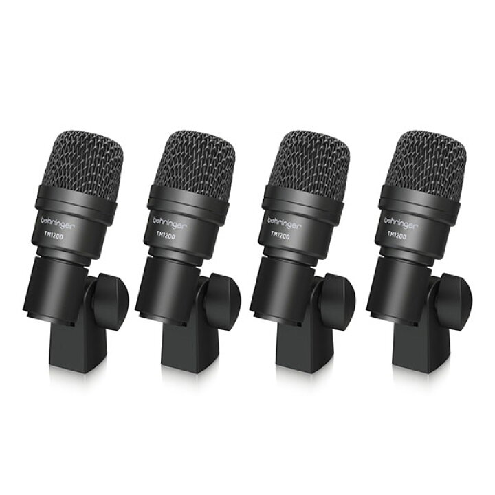 楽天市場】BEHRINGER BC1200 ドラム用マイク 7本セット マイクホルダー 