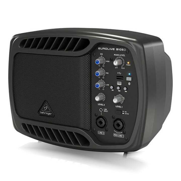 楽天市場】BEHRINGER B105D 50W コンパクトPA /パワードスピーカー 