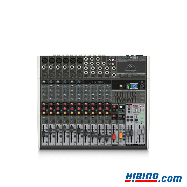 楽天市場】BEHRINGER X1832USB XENYX アナログミキサー | USB 