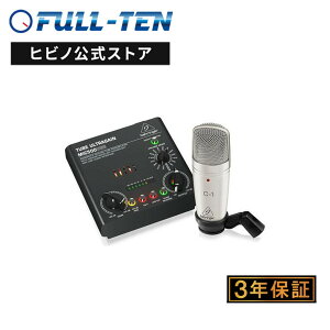 BEHRINGER VOICE STUDIO USBI[fBIC^[tF[X /}CNvAv RfT[}CN Zbg | DTM ^ ^ R[fBO ^ `[u vAv I[fBIC^[tF[X
