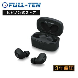 エントリーでP10倍！BEHRINGER LIVE BUDS Bluetooth ワイヤレスイヤホン | スタジオモニター イヤモニ イヤーモニター 高遮音性 充電式バッテリーケース付属