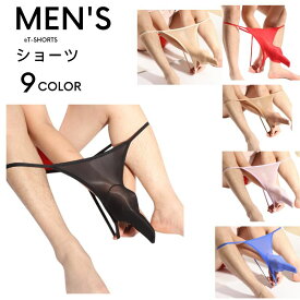 メンズ セクシー Tショーツ 下着 セクシーレース 大きいサイズ 穴あき コスプレ衣装 コス Tショーツ 余興 仮装 ステージ衣装 男性 男性用 男 黒 XL 面白い おもしろ衣装 大人 セクシー バレンタイン