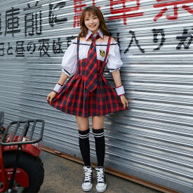 コスプレ セーラー服 ハロウィン 制服 衣装 コスプレ衣装 女子高生 セクシー衣装 高校生 学生 レッド グリーン コスプレ スカート コスイベント ハロウィン ブレザー 余興 セットアップ あす楽 翌日発送 送料無料