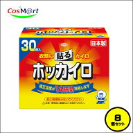 【1ケース(8個入)セット】 興和 ホッカイロ 貼るタイプ レギュラー 30個入 ｜最大14時間持続｜衣類に貼る…