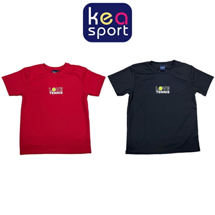 楽天市場】Kea キア LOVE-T ユニセックス Tシャツ おしゃれ テニス