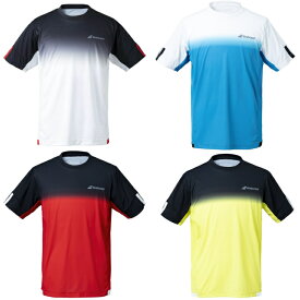 Babolat バボラ テニス ウェア メンズ CLUB SHORT SLEEVE SHIRT ショートスリーブシャツ スリーブ 半袖 シャツ テニスウェア スポーツウェア BUG1310C