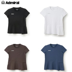 Admiral アドミラル レディース アシンメトリーヘムスイッチTEE ATLA556 Tシャツ ゲームシャツ 2025年8月発売