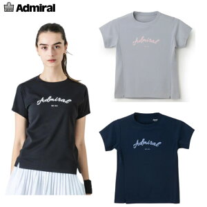 Admiral アドミラル レディース カラタッチサイドスリットTEE ATLA562 Tシャツ ゲームシャツ 2025年8月発売