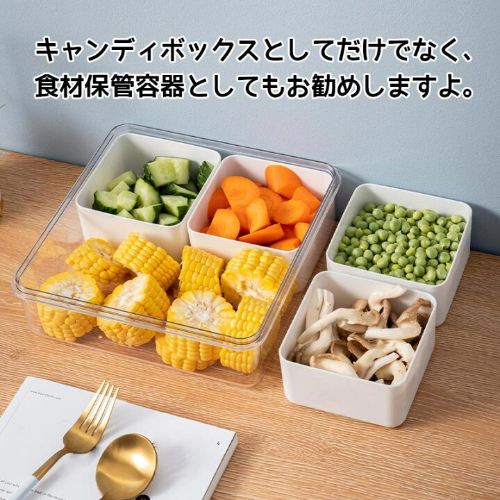 QKEL クリアキャンディアップルボックス 穴付き 4インチ x 4インチ x 4 