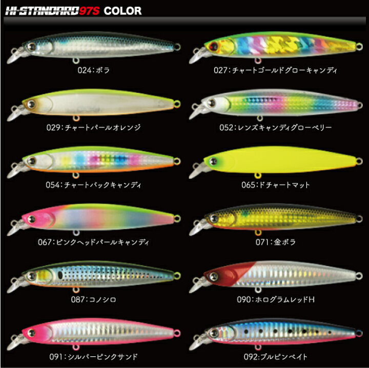 楽天市場】【ルアー】LONGIN ロンジンHI-STANDARD 97Sハイスタンダード 