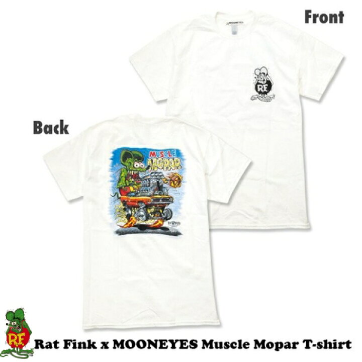 楽天市場】ラットフィンク x ムーンアイズ コラボ tシャツ メンズ 半袖 
