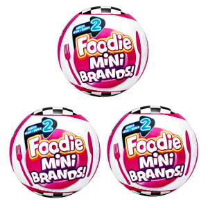 zuru �~�j�`���A �K�`���K�`�� ZURU 5 SURPRISE FOODIE MINI BRANDS Serise 2 �H�i�n �������� �g�C ��l���� �K�`�� �L�b�g �t�B�M���A �~�j�`���A���� �A���g�C �t�@�X�g�t�[�h �J�v�Z�� �A�����J �C�O�� 