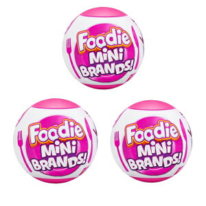 zuru �~�j�`���A �K�`���K�`�� ZURU 5 SURPRISE FOODIE MINI BRANDS �H�ו� �t�@�X�g�t�[�h �n���o�[�K�[ �H�i ��l���� �K�`�� �L�b�g �t�B�M���A �������� �A���g�C �~�X�e���[�J�v�Z�� �A�����J �C�O