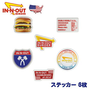 IN-N-OUT BURGER XebJ[ 6 Zbg no[K[ In-N-Out no[K[ LN^[ ChAEgo[K[ ObY 킢 AJG X[cP[X AJ