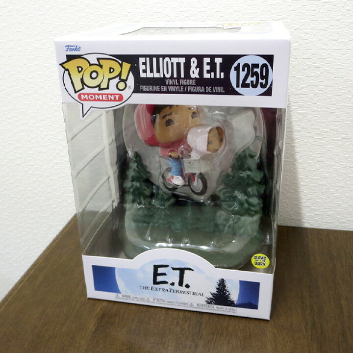 楽天市場】ファンコポップ E.T.フィギュア e.t.とエリオット 自転車 