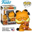 ファンコ pop ガーフィールドとプーキー フィギュア キャラクター アメトイ FUNKO POP! COMICS VINYL FIGURE GARFIELD WITH POOKY キャラクター アメリカン雑貨 アメリカ雑貨 猫 おもちゃ ファンコポップ ガーフィールド グッズ 海外輸入品