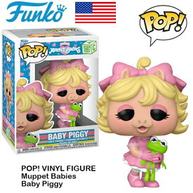 FUNKO POP マペット カーミット ベイビーピギー フィギュア FUNKO POP! VINYL FIGURE Muppet Babies Baby Piggy ファンコポップ 人形 アメリカ雑貨 キャラクター かわいい コレクション