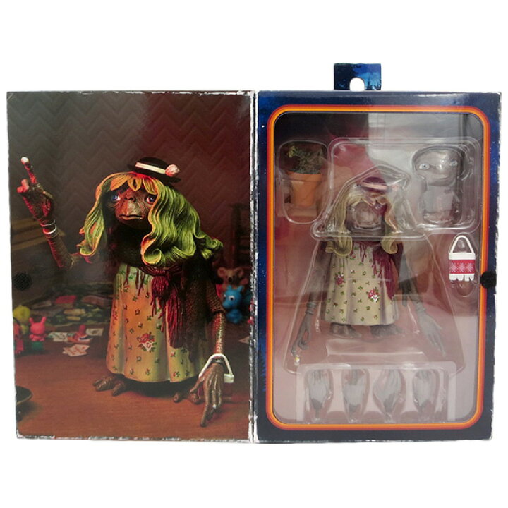 楽天市場】E.T. アクションフィギュア 7inch NECA ネカ 高さ13cm 