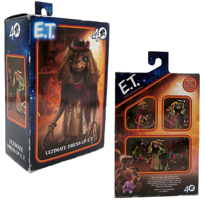 楽天市場】E.T. アクションフィギュア 7inch NECA ネカ 高さ13cm 